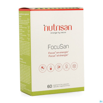 Focusan    v-caps 60 nutrisan