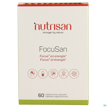 Focusan    v-caps 60 nutrisan