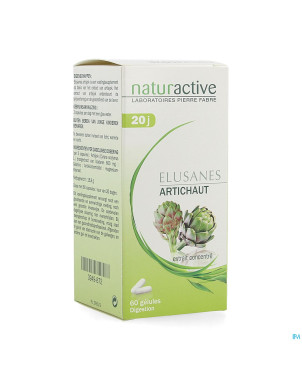 Elusanes artichaut    pot gel 60 nf