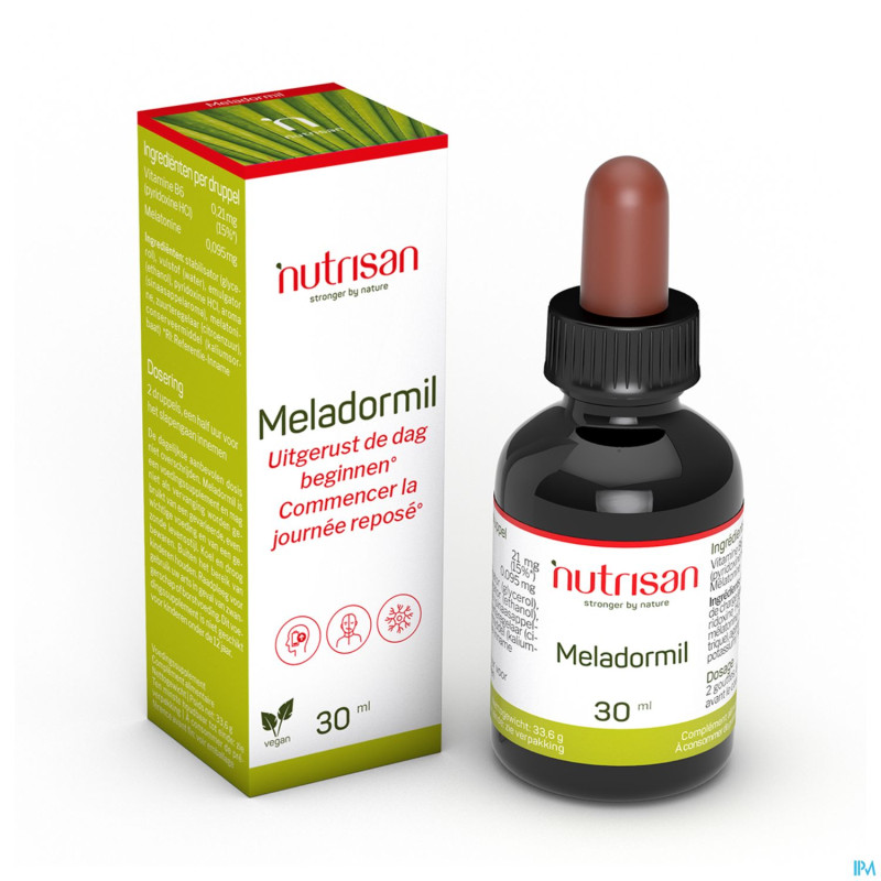 Meladormil gouttes fl 30ml nutrisan