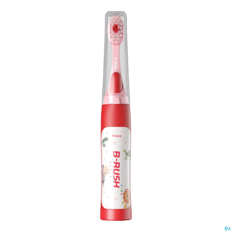 B-rush brosse dents enfant dentifrice fraise   40g