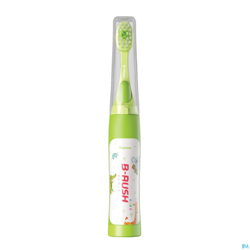 B-rush brosse dents enfant dentifrice pomme    40g