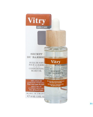Vitry secret barbier huile barbe    30ml