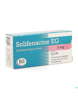 Solifenacine eg  5mg comp pell  30 pvc/alu