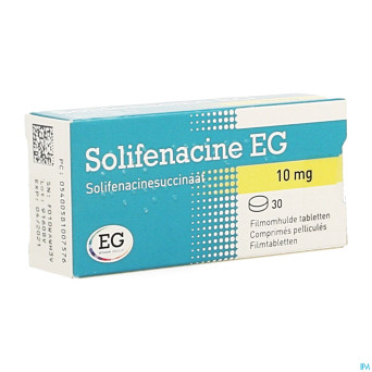 Solifenacine eg 10mg comp pell  30 pvc/alu