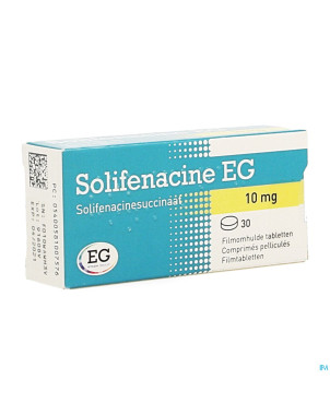 Solifenacine eg 10mg comp pell  30 pvc/alu