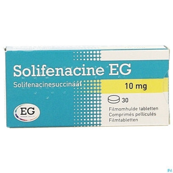 Solifenacine eg 10mg comp pell  30 pvc/alu