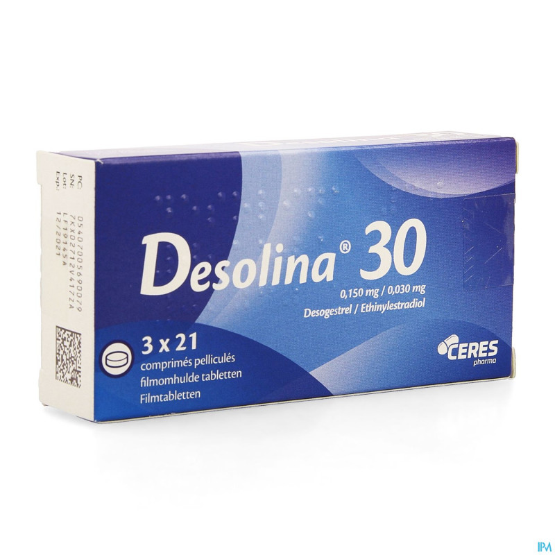Desolina 30 0,150mg/0,030mg comp pell  63