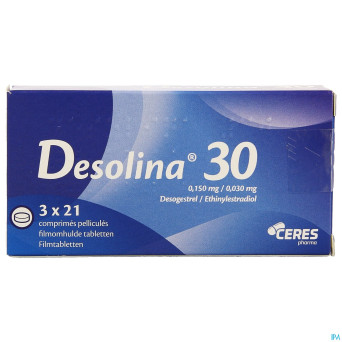 Desolina 30 0,150mg/0,030mg comp pell  63