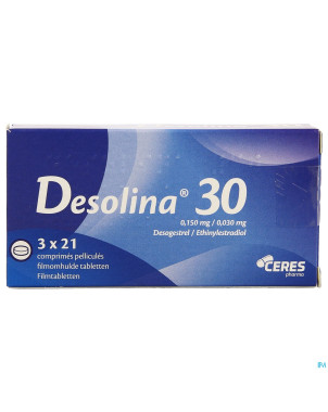 Desolina 30 0,150mg/0,030mg comp pell  63