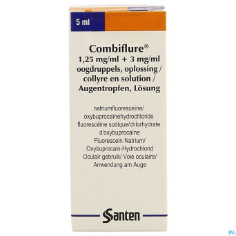 Combiflure 1,25mg/ml + 3mg/ml collyre sol 5ml