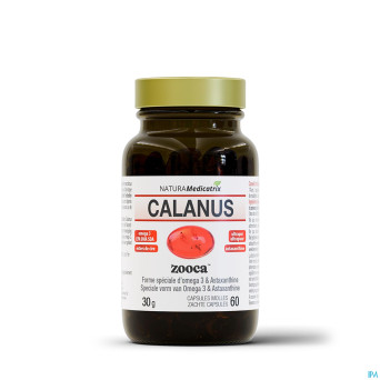 Marin huile calanus pot caps molle 60