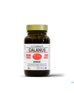 Marin huile calanus pot caps molle 60