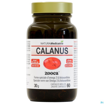 Marin huile calanus pot caps molle 60