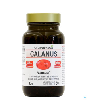 Marin huile calanus pot caps molle 60