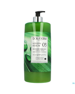 Doliderm gel douche 2en1 verveine frche flpompe 1l