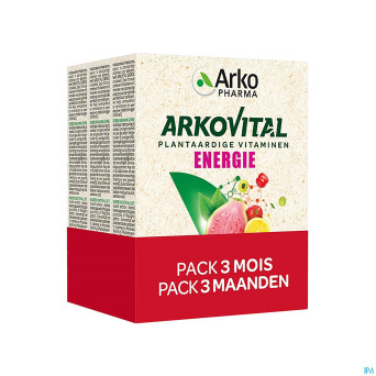 Arkovital pure energy 3mois    comp 3x30