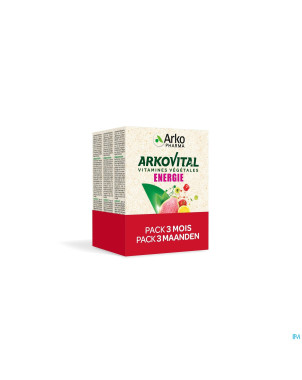 Arkovital pure energy 3mois    comp 3x30