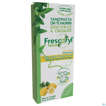 Frescoryl dentifrice croquer citron    comp 10