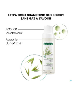 Klorane capil. sh sec avoine rotopoudre s/lyral50g