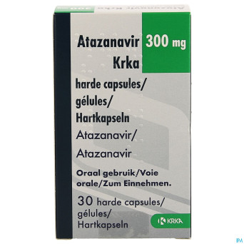 Atazanavir krka 300mg caps dur  30 x 300mg
