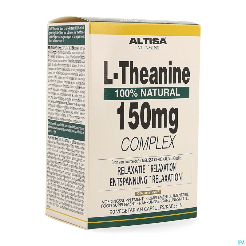 Altisa l-theanine 150mg complex    comp 90