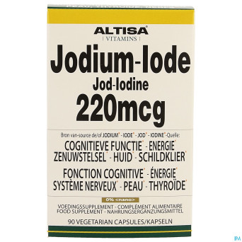 Altisa iode 220mcg    v-caps 90