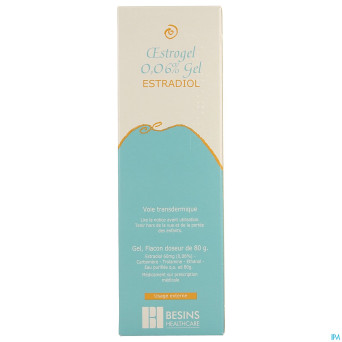 Oestrogel 0,06% gel fl pompe dos. 1 x  80g