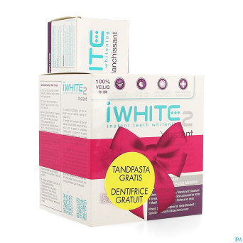 Iwhite promopack kit + dentifrice 75ml    gratuit