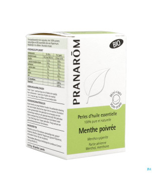 Aromaperles menthe poivree  caps 60