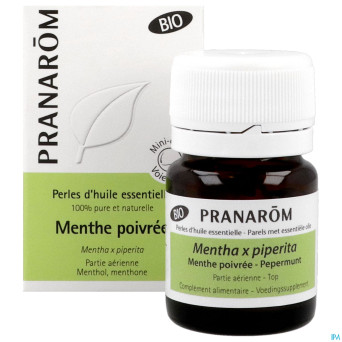 Aromaperles menthe poivree  caps 60