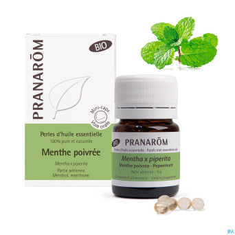 Aromaperles menthe poivree  caps 60