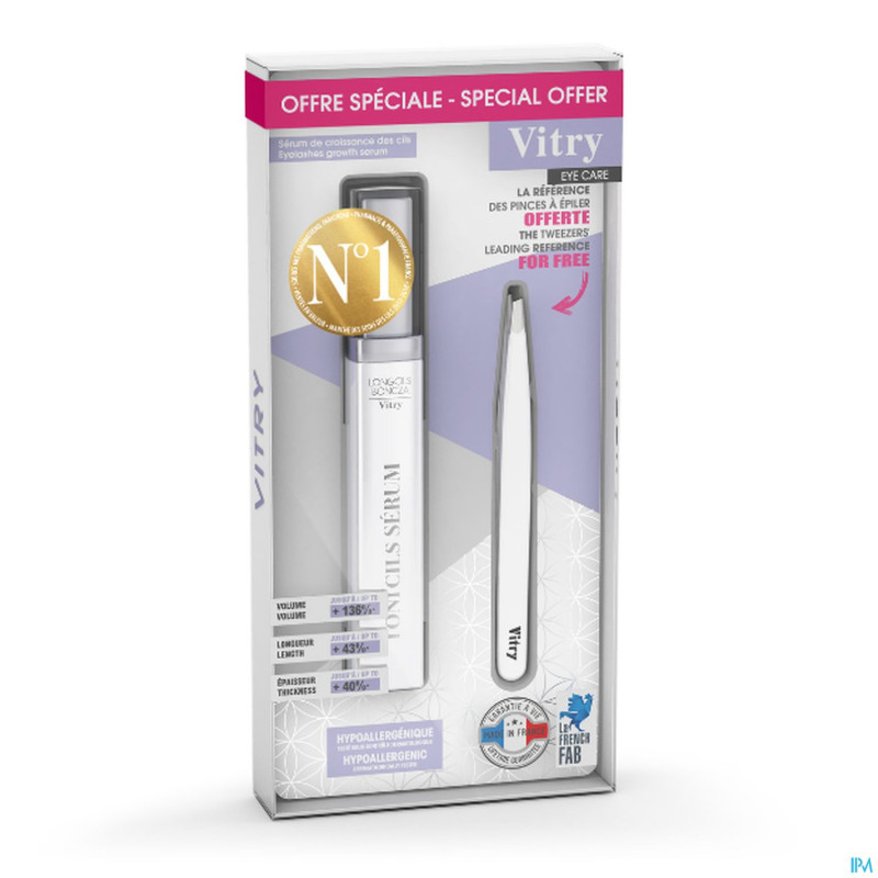 Vitry coffret tonicils + pince epiler gratuit