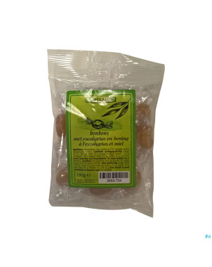 Melapi bonbons eucalyptus miel    100g revogan