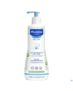 Mustela pn lait toilette s/rincage    500ml