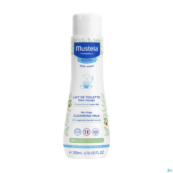 Mustela pn lait toilette s/rincage    200ml