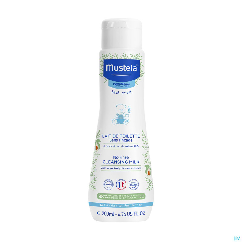 Mustela pn lait toilette s/rincage    200ml