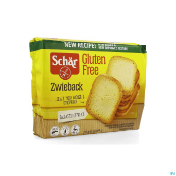 Schar zwieback biscottes    175g revogan