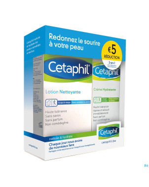 Cetaphil promopack peaux sensibles + seches fr