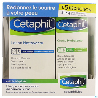 Cetaphil promopack peaux sensibles + seches fr
