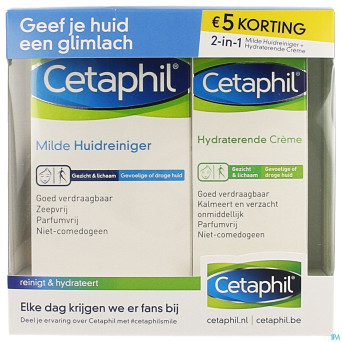 Cetaphil promopack droge + gevoelige huid    nl