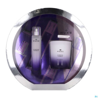 Nuxe coffret edp le soir des pos.50ml+bougie 140g