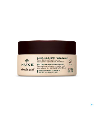 Nuxe reve de miel baume huile corps fond. 48h200ml