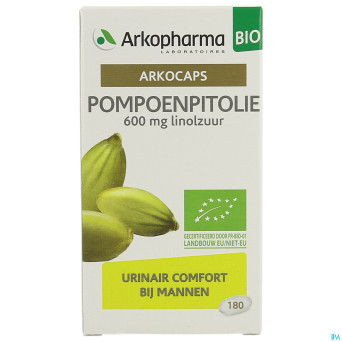 Arkogelules huile pepins courge bio    caps 180