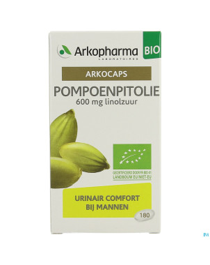 Arkogelules huile pepins courge bio    caps 180