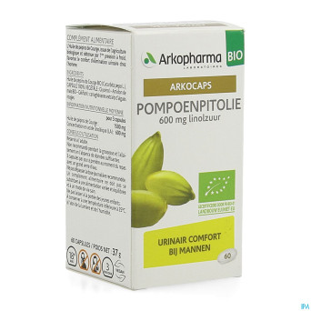 Arkogelules huile pepins courge bio    caps 60