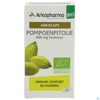 Arkogelules huile pepins courge bio    caps 60