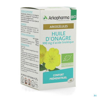 Arkogelules huile onagre bio    caps 60