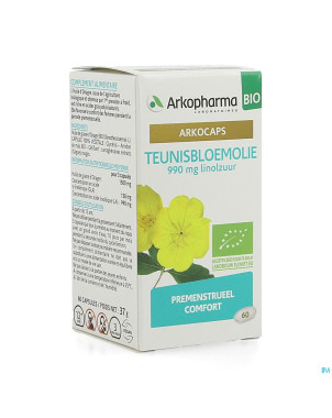 Arkogelules huile onagre bio    caps 60