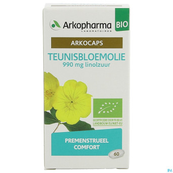 Arkogelules huile onagre bio    caps 60